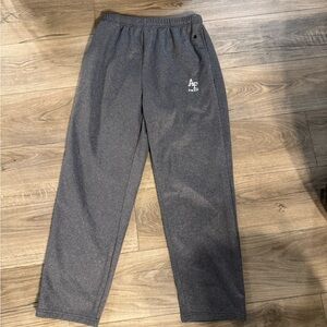 Gray Sweatpants with Logo